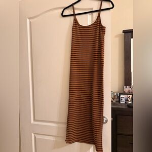 Free People Striped Maxi Dress